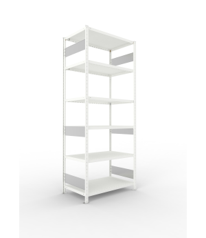 Fachbodenregal Grundregal 2500×1000×600 mm, 230 kg Fachlast 