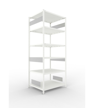 Fachbodenregal Grundregal 2500×1000×800 mm, 230 kg Fachlast 