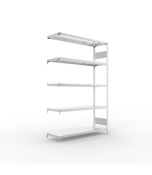 Fachbodenregal Anbauregal 2000×1300×400 mm, 230 kg Fachlast 