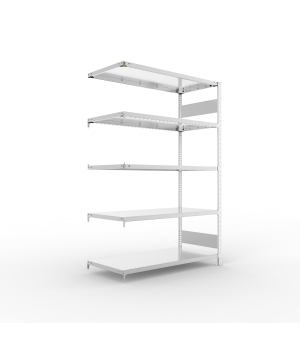 Fachbodenregal Anbauregal 2000×1300×600 mm, 230 kg Fachlast 