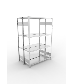 Fachbodenregal Grundregal 2000×1300×400 mm, 230 kg Fachlast 
