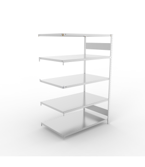 Fachbodenregal Anbauregal 2000×1300×800 mm, 230 kg Fachlast 
