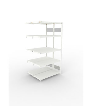 Fachbodenregal Anbauregal 2000×1000×400 mm, 230 kg Fachlast 