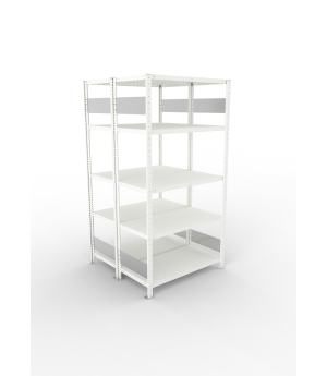 Fachbodenregal Grundregal 2000×1000×500 mm, 230 kg Fachlast 