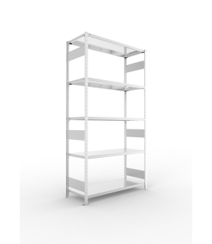 Fachbodenregal Grundregal 2500×1300×500 mm, 230 kg Fachlast 