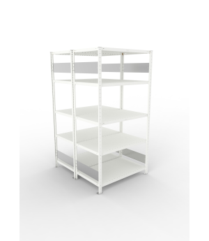 Fachbodenregal Grundregal 2000×1000×600 mm, 230 kg Fachlast 