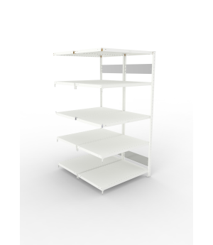Fachbodenregal Anbauregal 2000×1000×600 mm, 230 kg Fachlast 