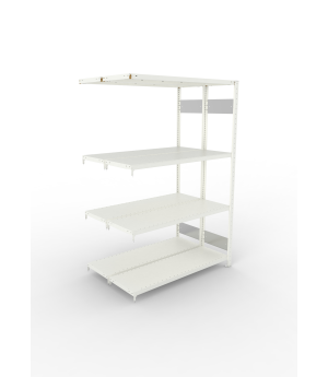 Fachbodenregal Anbauregal 2000×1300×400 mm, 230 kg Fachlast 