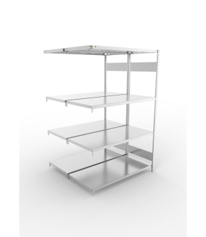 Fachbodenregal Anbauregal 2000×1300×600 mm, 230 kg Fachlast 