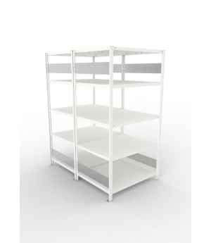 Fachbodenregal Grundregal 2000×1000×800 mm, 230 kg Fachlast 