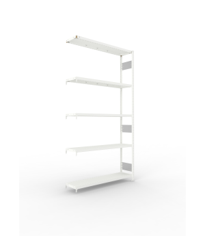 Fachbodenregal Anbauregal 2500×1300×300 mm, 230 kg Fachlast 