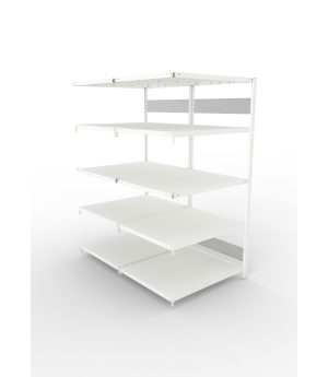 Fachbodenregal Anbauregal 2000×1000×800 mm, 230 kg Fachlast 