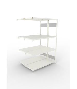 Fachbodenregal Anbauregal 2000×1300×500 mm, 230 kg Fachlast 