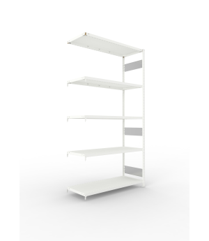 Fachbodenregal Anbauregal 2500×1300×500 mm, 230 kg Fachlast 