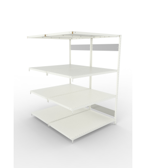 Fachbodenregal Anbauregal 2000×1300×800 mm, 230 kg Fachlast 