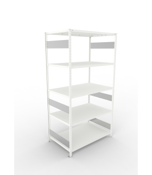 Fachbodenregal Grundregal 2500×1300×800 mm, 230 kg Fachlast 