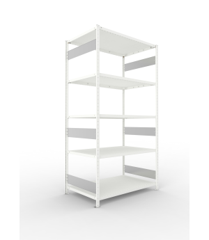 Fachbodenregal Grundregal 2500×1300×800 mm, 230 kg Fachlast 