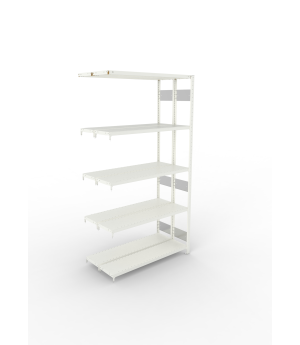 Fachbodenregal Anbauregal 2500×1300×300 mm, 230 kg Fachlast 