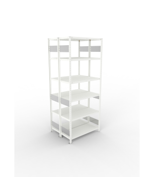 Fachbodenregal Grundregal 2500×1000×400 mm, 230 kg Fachlast 