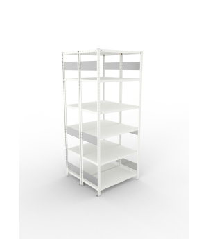 Fachbodenregal Grundregal 2500×1000×500 mm, 230 kg Fachlast 