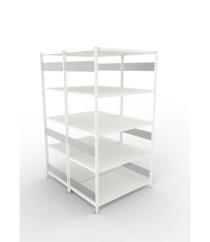 Fachbodenregal Grundregal 2500×1300×800 mm, 230 kg Fachlast 