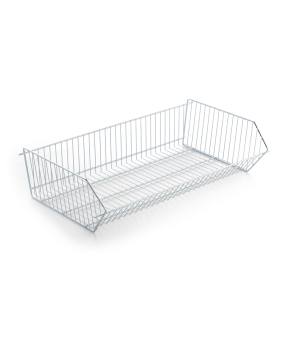 Drahtkorb H CLIP 1000x500 mm 35 kg mit Fachbodenträgern verz