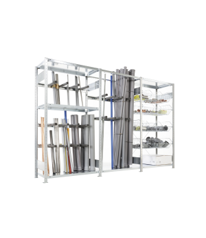 HT-Regal Komplettregal 2000×3000×500 mm, 35 kg Fachlast – ME