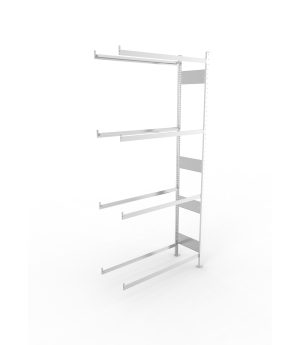 Reifenregal Anbauregal 2500×1150×400 mm, 150 kg Fachlast – M