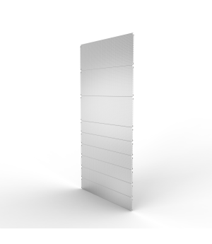 Euroloch-Rückwand CLIP 2500 x 1300 mm verzinkt – META