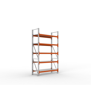 Großfachregal Grundregal 3300×1825×800 mm, 1.800 kg Fachlast