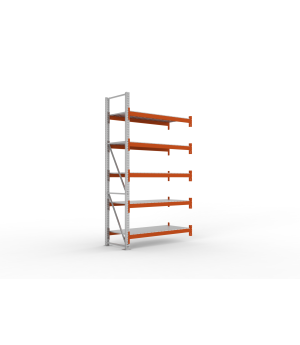 Großfachregal Anbauregal 3300×1825×800 mm, 1.800 kg Fachlast