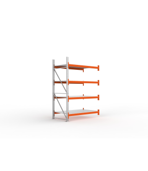 Anbauregal MULTIPAL Großfachregal 2700x1825x1100 mm Stahlpan