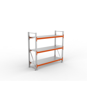 Palettenregal Grundregal 2200×2225×800 mm, 1.900 kg Fachlast