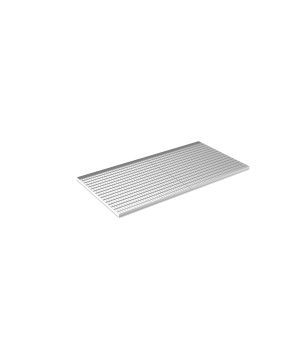 Gitterrostboden MULTIPAL 2225 x 1100 mm aufgelegt – META