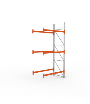 Gefahrstoffregal Anbauregal 3800×1825×1100 mm, 2.160 kg Fach