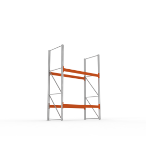 Gefahrstoffregal Grundregal 3300×2225×1100 mm, 2.800 kg Fach