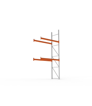 Gefahrstoffregal Anbauregal 4900×2225×1100 mm, 2.800 kg Fach