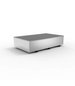 Regalwanne mit Gitterrost MULTIPAL 2200 x 1100 mm 1000 L – M