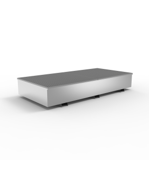 Regalwanne mit Gitterrost MULTIPAL 2700 x 1100 mm 1000 L – M