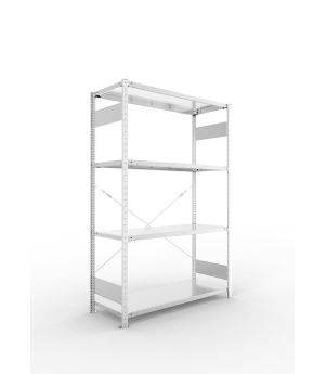 Fachbodenregal Grundregal 2000×1300×500 mm, 150 kg Fachlast 