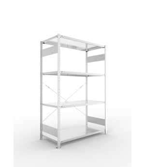 Fachbodenregal Grundregal 2000×1300×600 mm, 150 kg Fachlast 