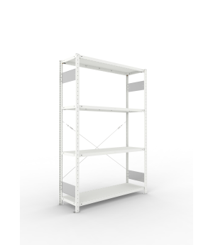 Fachbodenregal Grundregal 2000×1300×400 mm, 150 kg Fachlast 