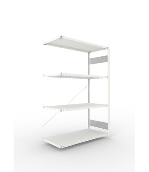 Fachbodenregal Anbauregal 2000×1300×600 mm, 150 kg Fachlast 