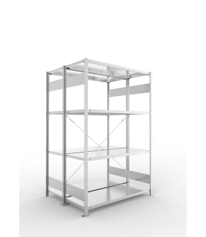 Fachbodenregal Grundregal 2000×1300×500 mm, 150 kg Fachlast 