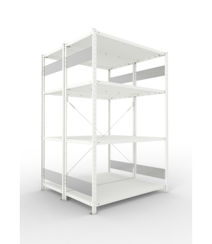 Fachbodenregal Grundregal 2000×1300×600 mm, 150 kg Fachlast 