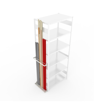 Gewindestangenhalter 600 mm CLIP Tragkraft 60 kg RAL 7035 –