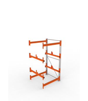 Kabeltrommelregal Anbauregal 2200×1100×1100 mm, 1.000 kg Fac