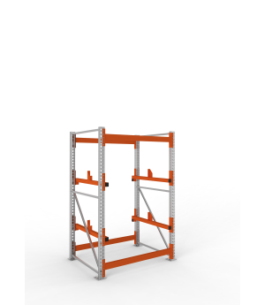Kabeltrommelregal Grundregal 2200×1300×1100 mm, 1.000 kg Fac