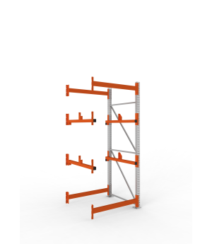 Kabeltrommelregal Anbauregal 2700×1100×1100 mm, 1.000 kg Fac