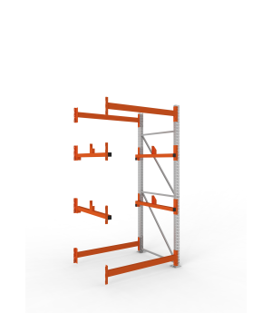 Kabeltrommelregal Anbauregal 2700×1300×1100 mm, 1.000 kg Fac
